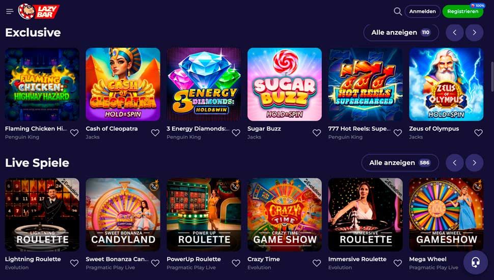 Lazybar Casino