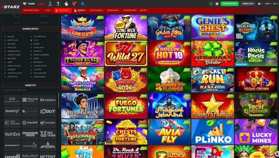 888Starz casino spiele