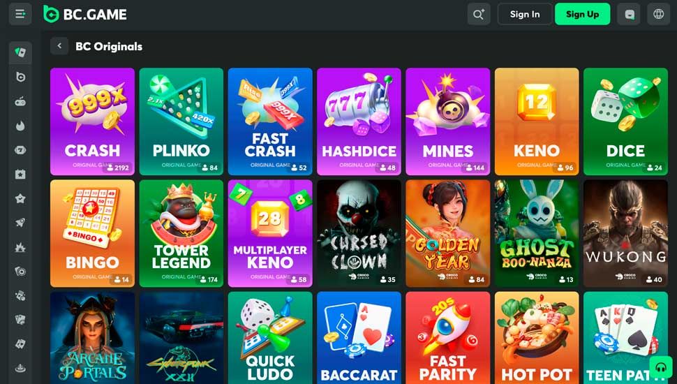 BC.game casino spiel