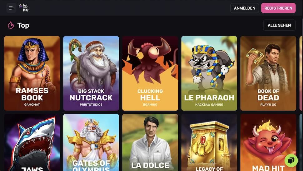 Betandplay casino spiel