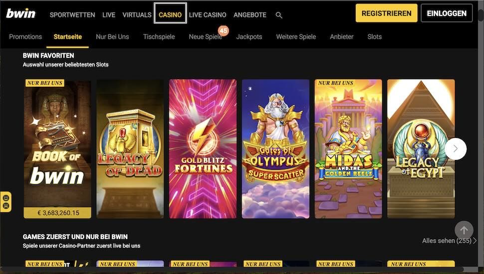 Bwin Casino Spiele