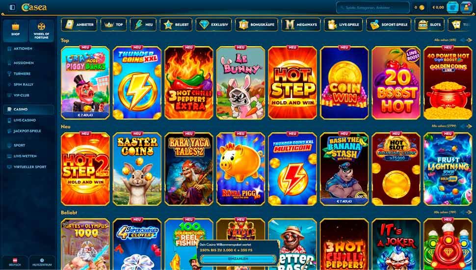 Casea casino spiel