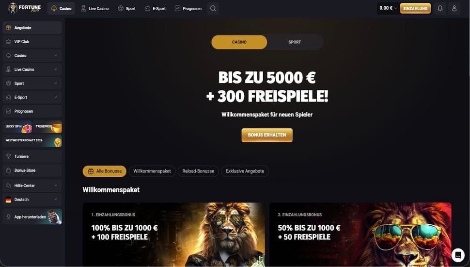 FortunePlay aktionen