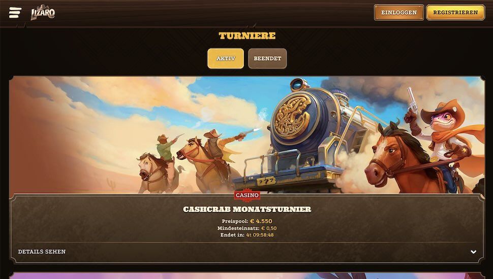 Lizaro Casino Turniere