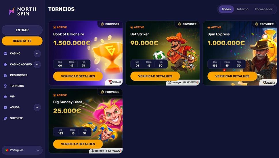 Spinita Casino-Turniere