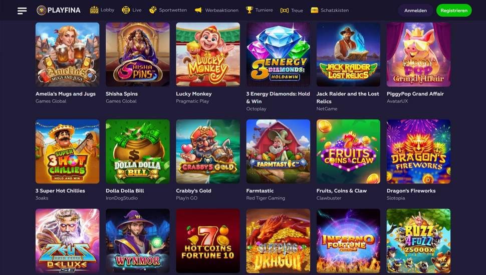 Playfina casino