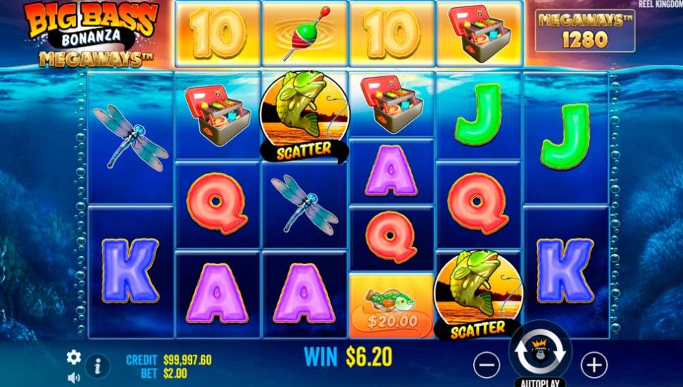 Big Bass Bonanza Megaways spielautomat