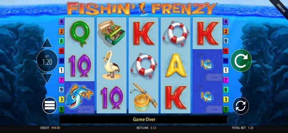 Fishin Frenzy spielautomaten Mobile