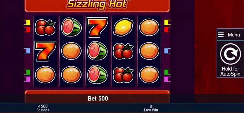 Sizzling Hot spielautomat mobil