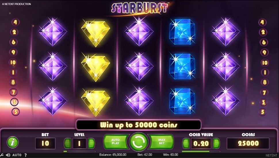 Starburst Slot Spielweise