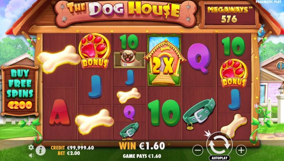 The Dog House Megaways Spielautomaten Multiplikator-Wilds