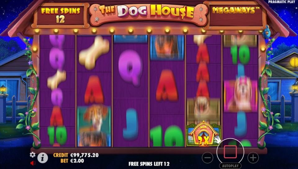 The Dog House Megaways Spielautomaten Raining Wilds