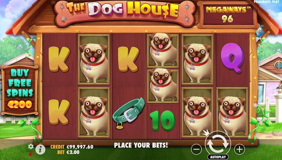 The Dog House Megaways spielautomaten Spielweise