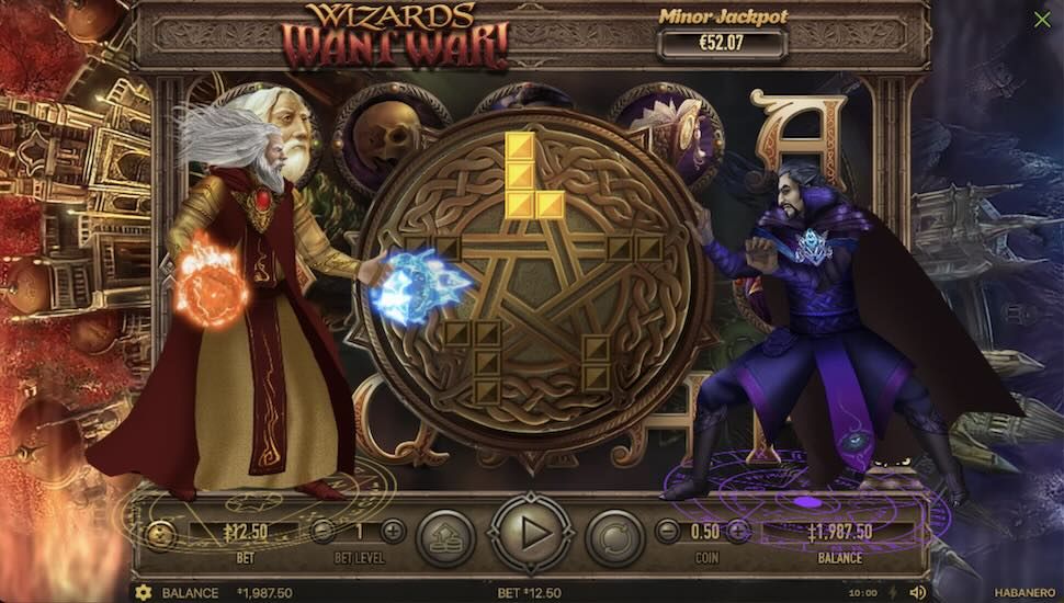 Wizards Want War slot Bonus