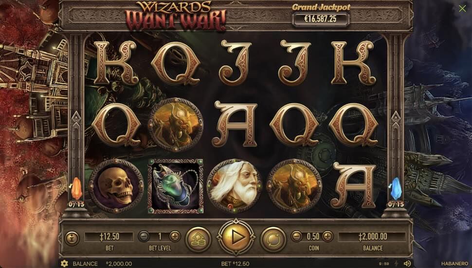 Wizards Want War slot Spielweise