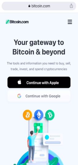 Bitcoin 1 Schritt