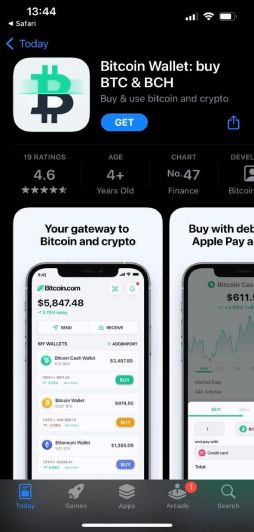 Bitcoin 2 Schritt