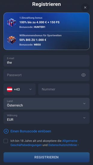 Erstellen Sie zunächst ein Konto bei einem