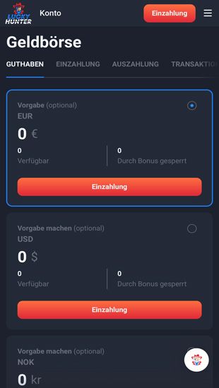 Wählen Sie im Bereich Kasse