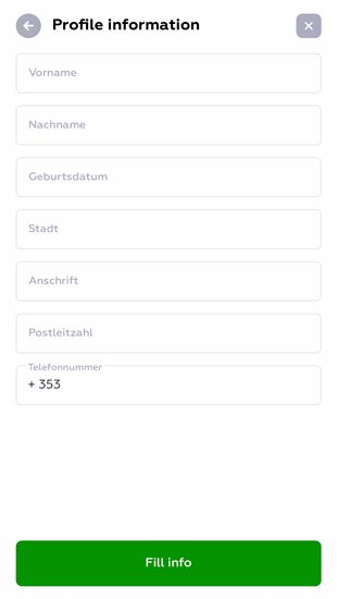 Geben Sie die vom Online Casino